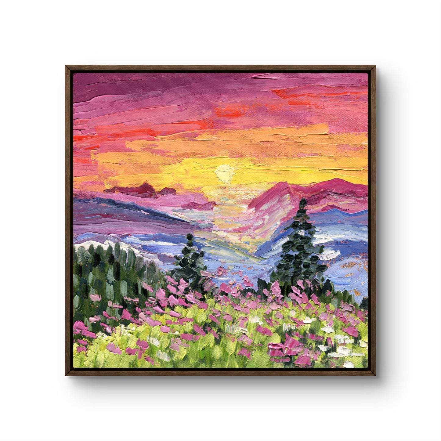 Where the Mountains Glow