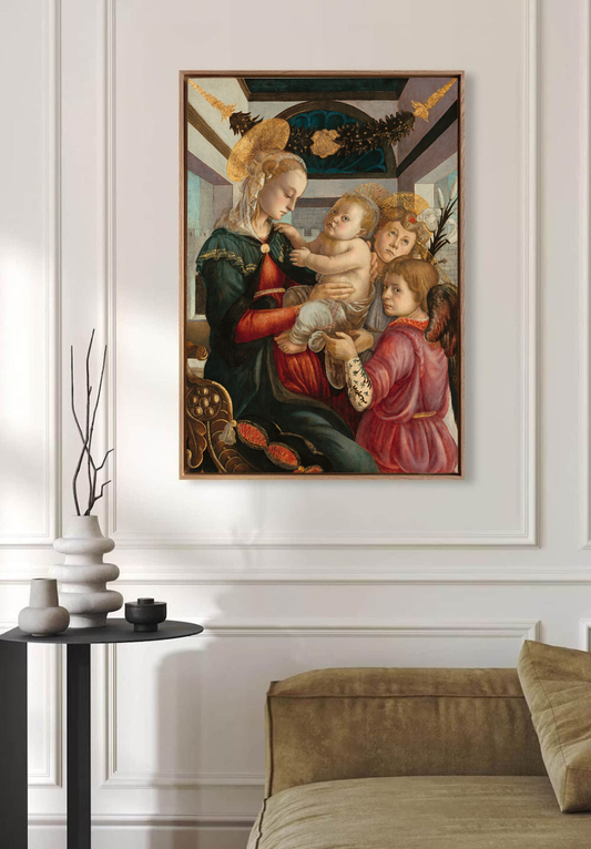 Madonna and Child with Angels
