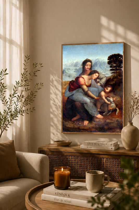 The Virgin and Child with Saint Anne