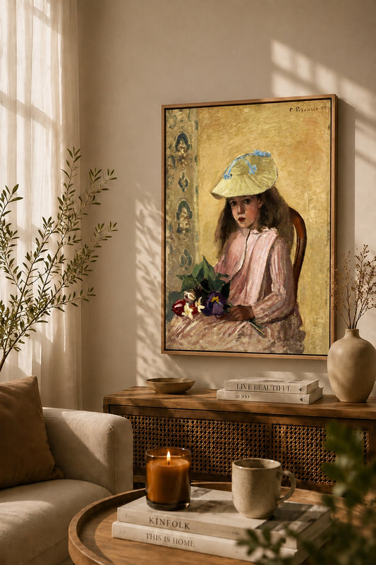 Girl with Flowers