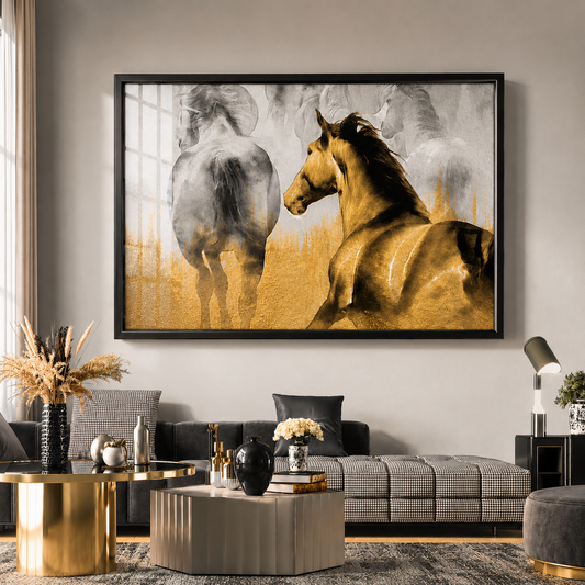Golden Horses Artwork