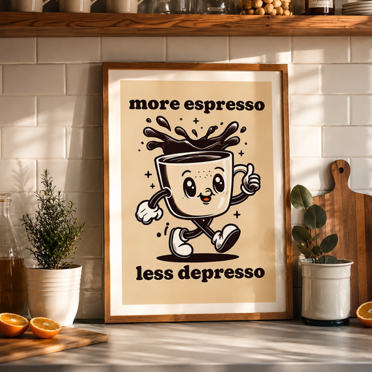 More Espresso, Less Depresso