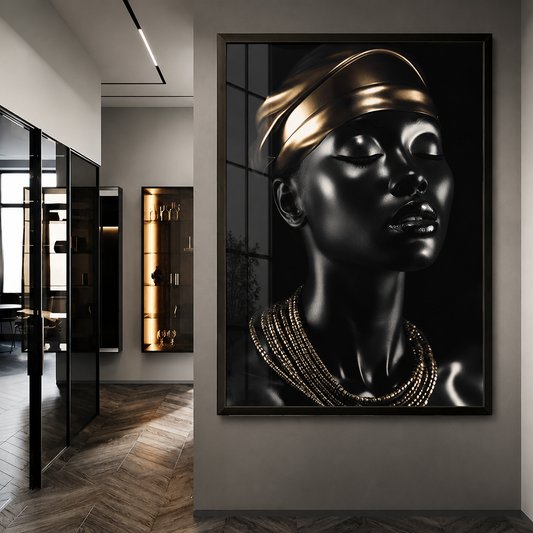Golden Queen Portrait