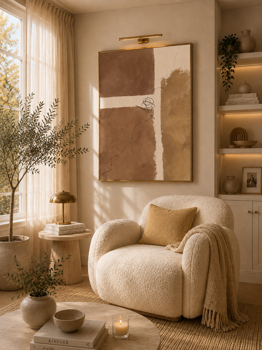 Stillness in Ochre
