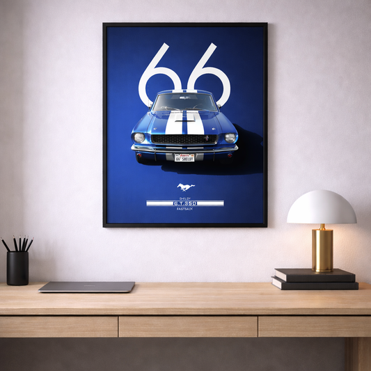 1966 Shelby GT350 Blue Legend