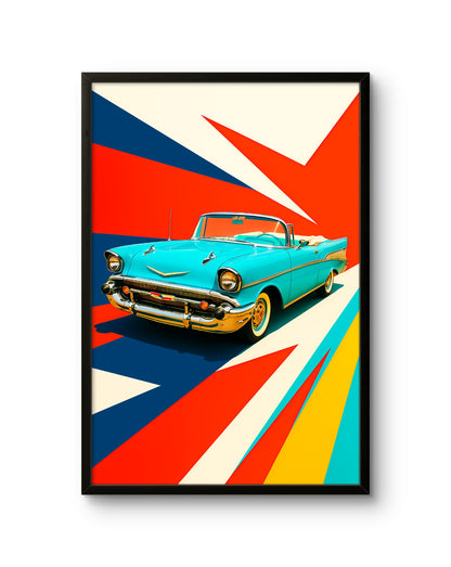 1957 Chevy Bel Air Americana Burst