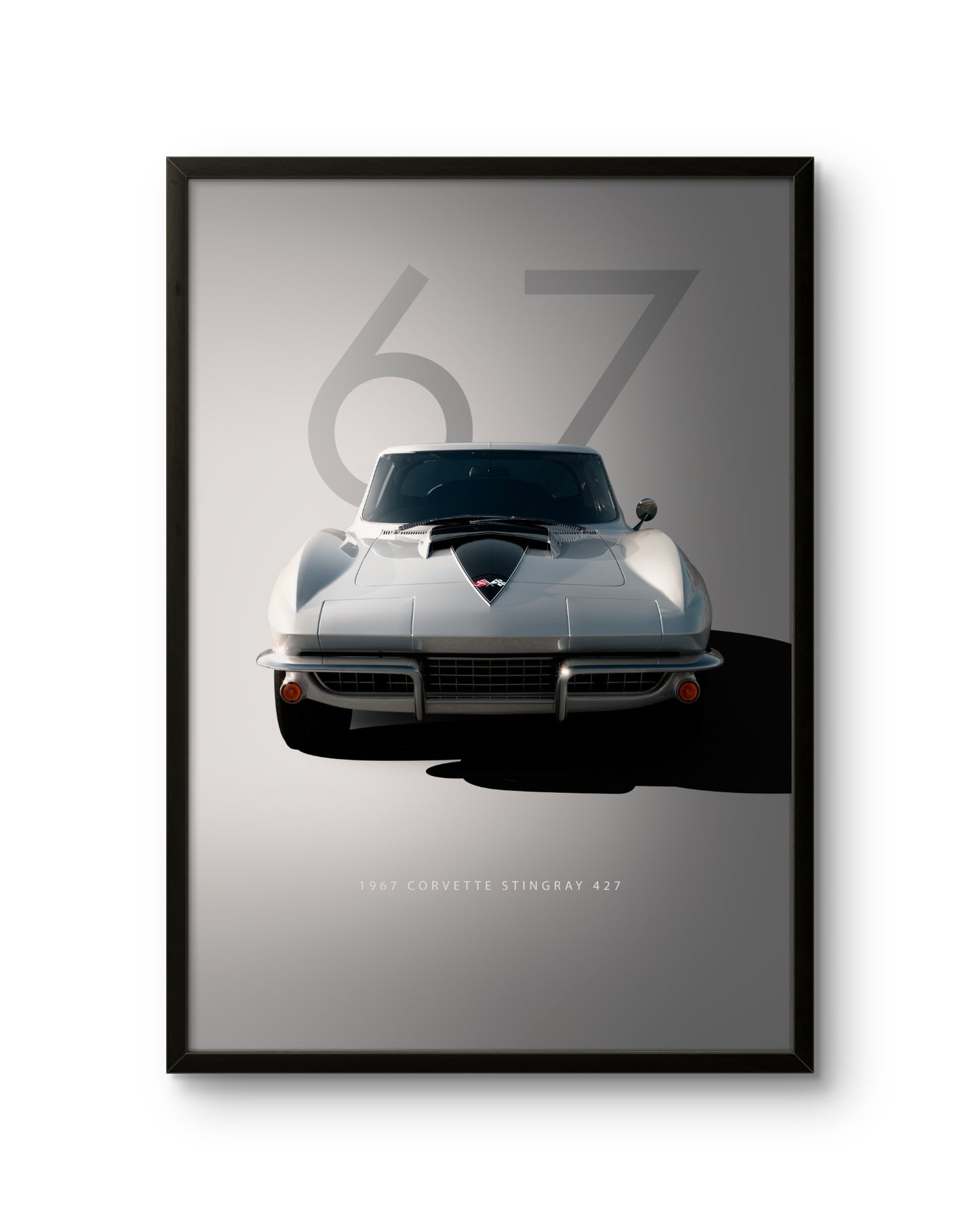 1967 Corvette Stingray 427 Silver Classic