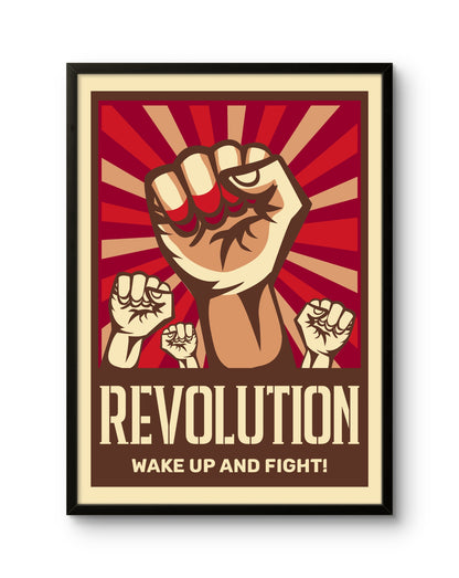 Revolution Fist Poster