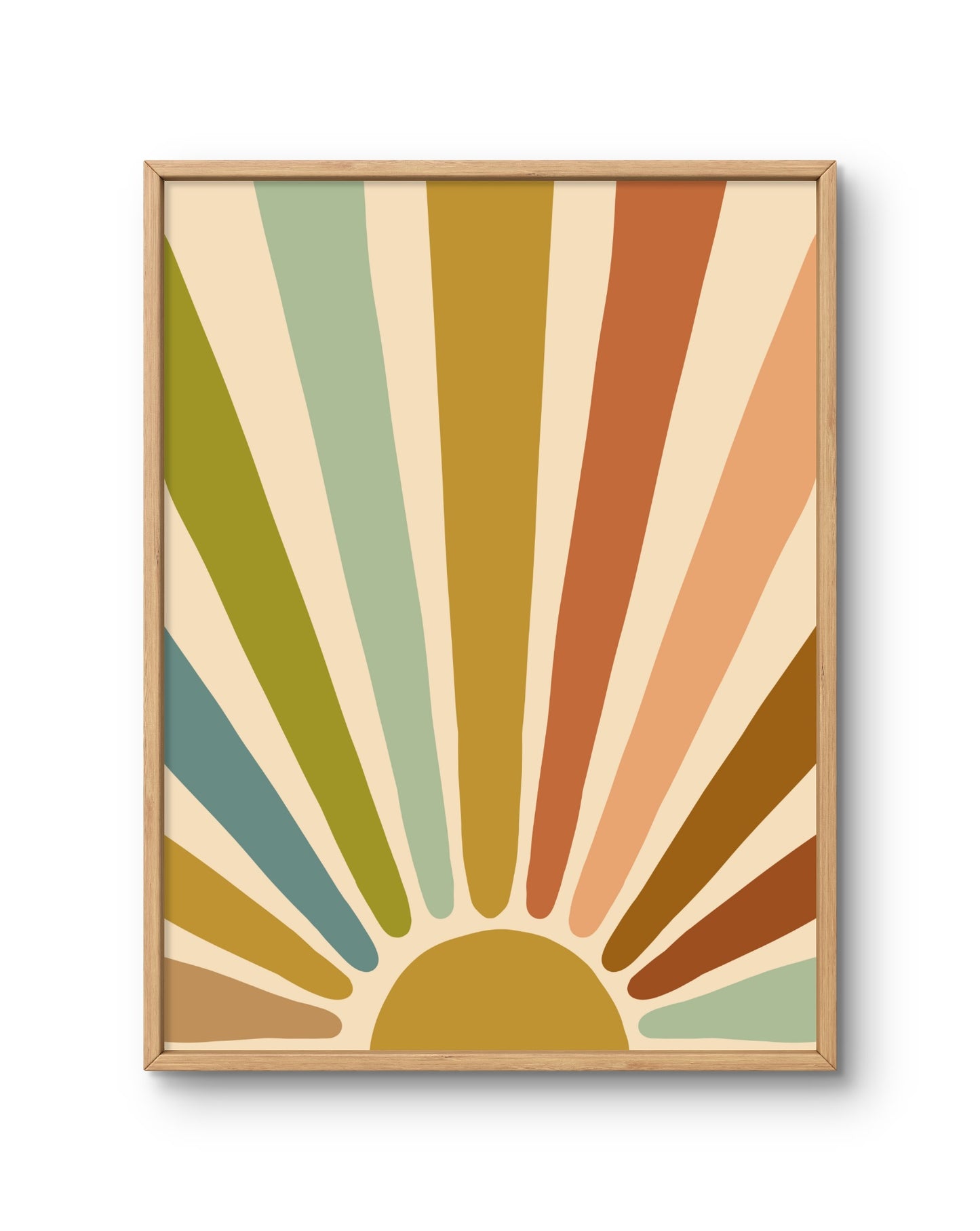 Retro Sunburst