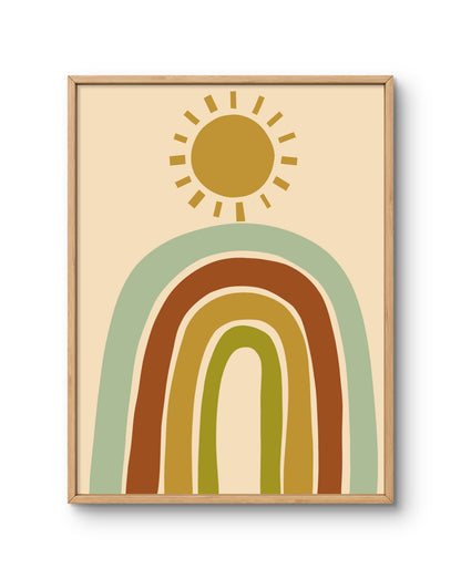 Golden Sun Over Arches