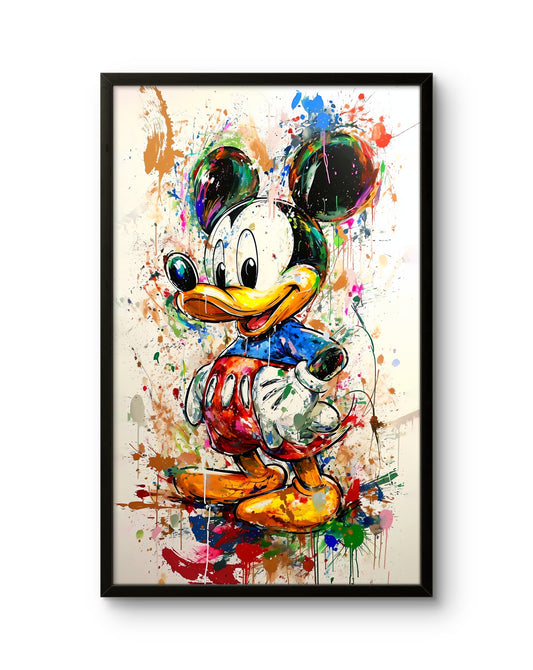 Mickey Mouse Splash Pop Art