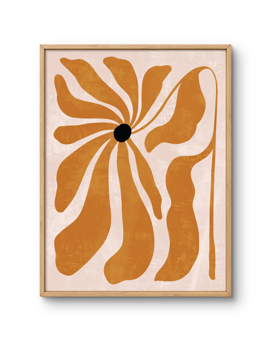 Neutral Botanical Leaf Pattern