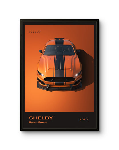 Shelby Super Snake Twister Orange (2020)