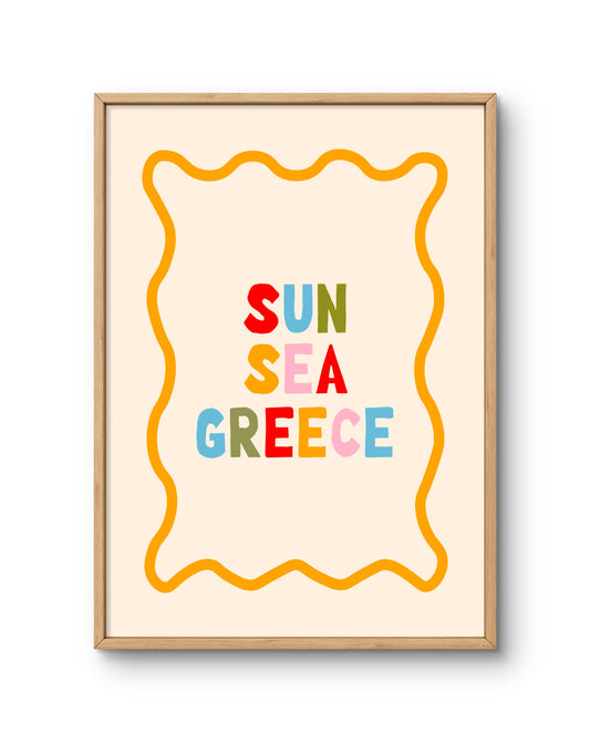 Sun Sea Greece