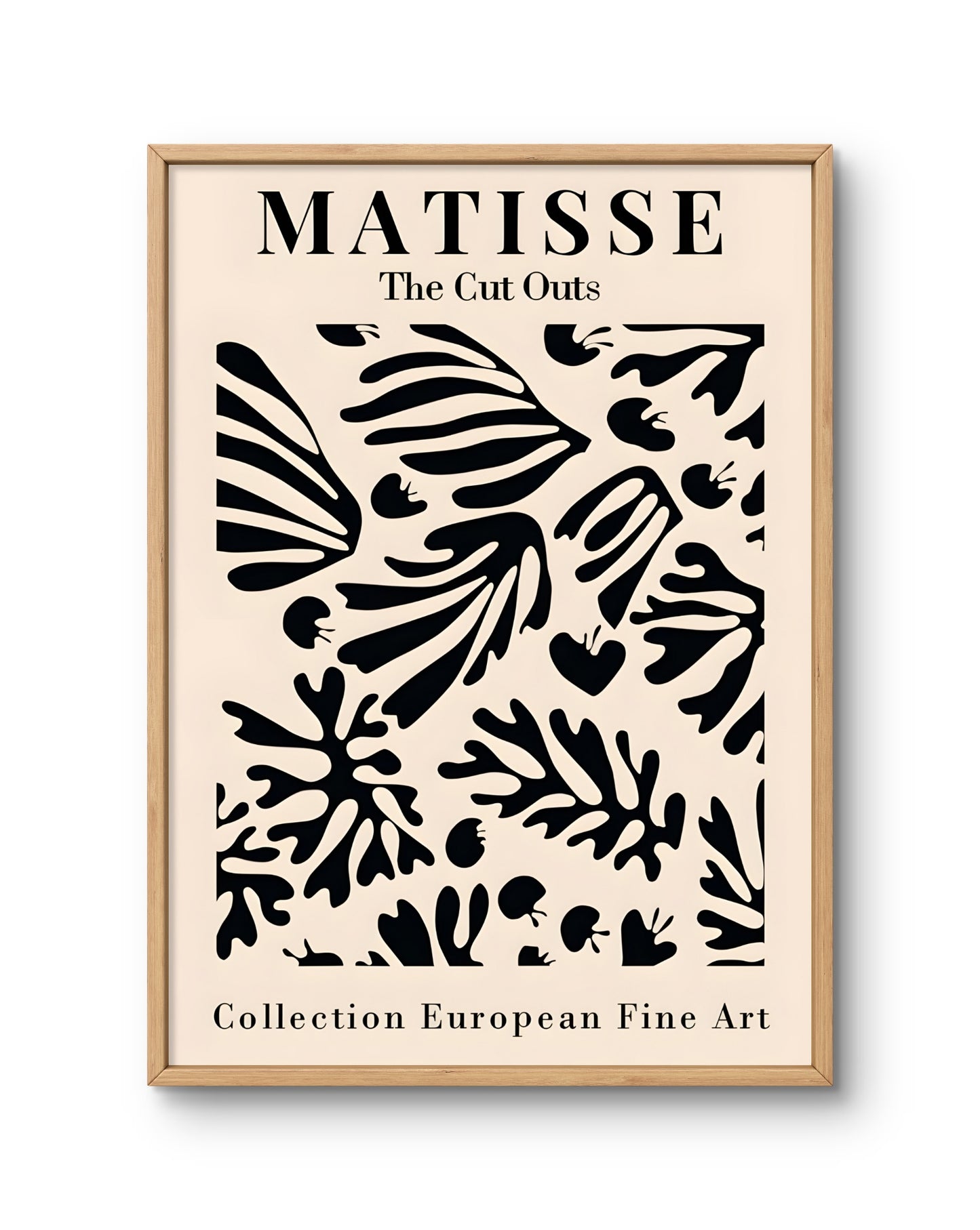 Matisse The Cut-Outs (Black Botanical Silhouettes)