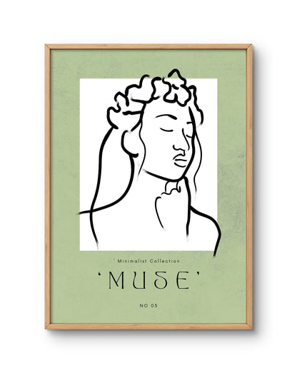 Muse Minimal Portrait