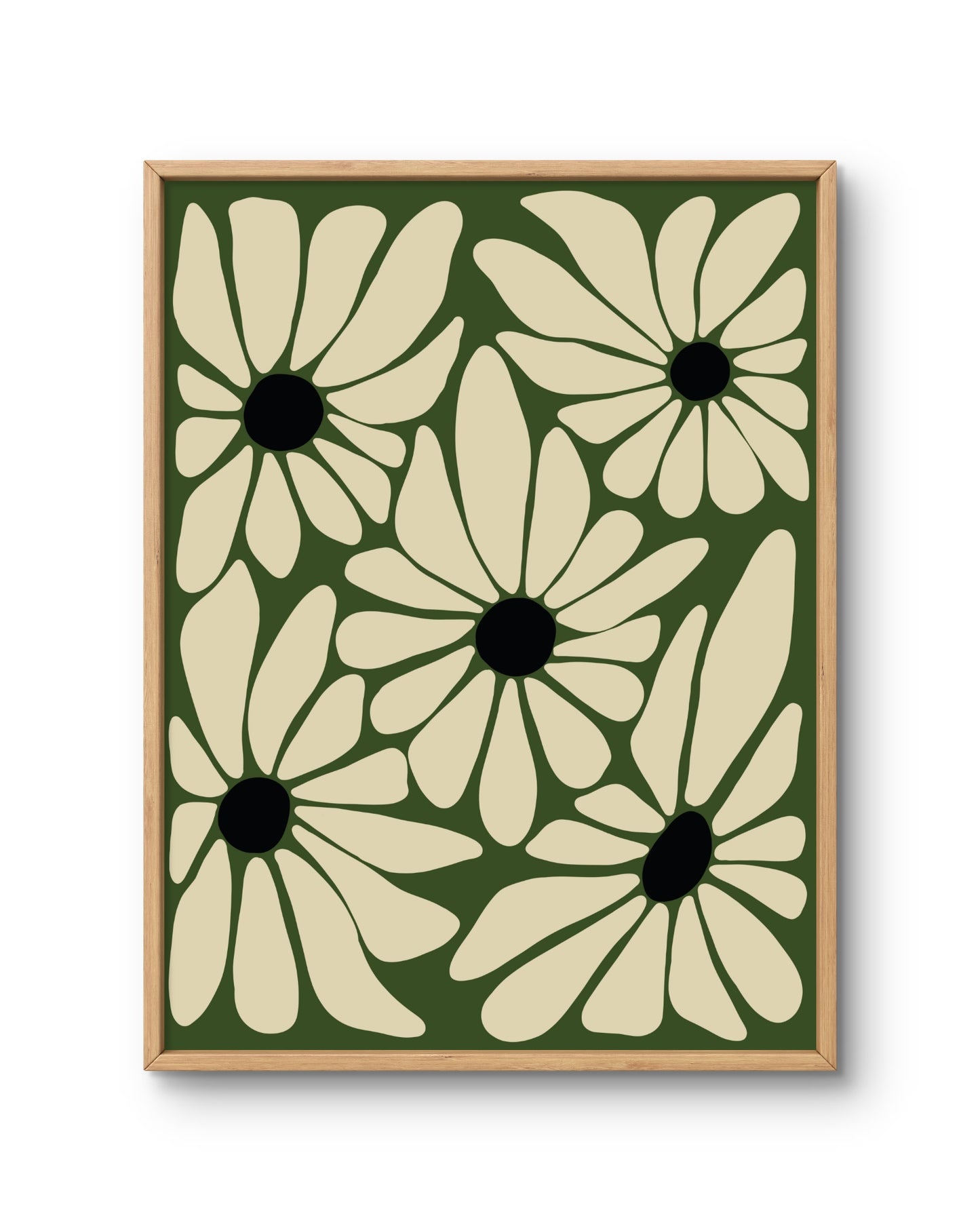 Olive Bloom Pattern
