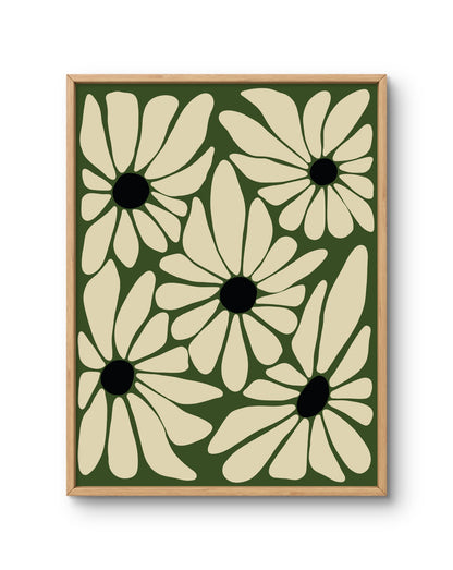 Olive Bloom Pattern