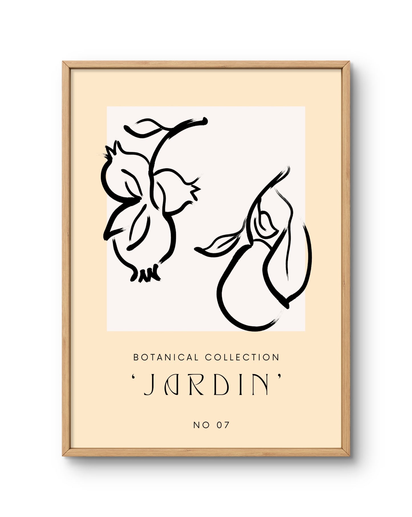 Jardin No. 07 Botanical Sketch