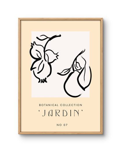 Jardin No. 07 Botanical Sketch