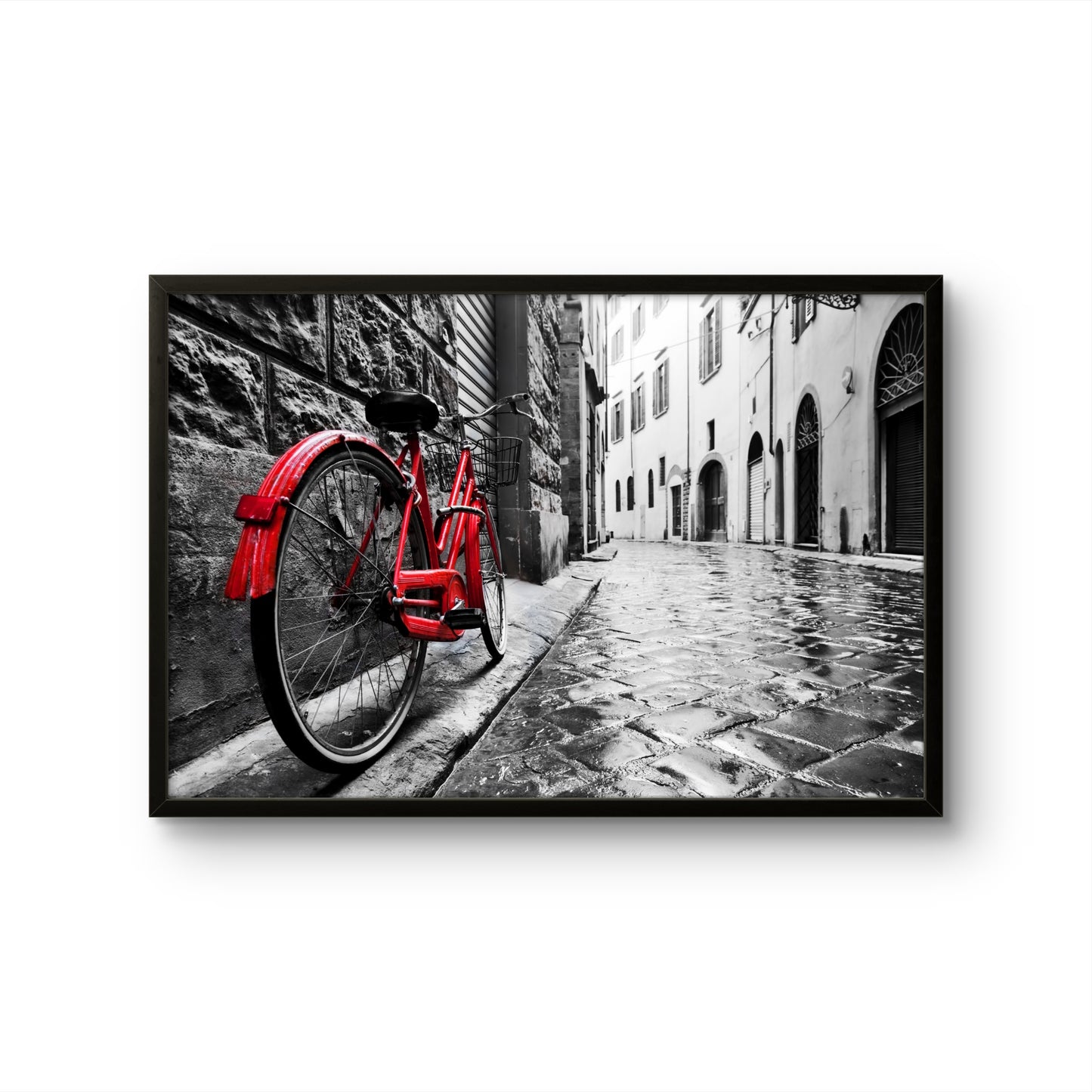 Red Bicycle in Old Town