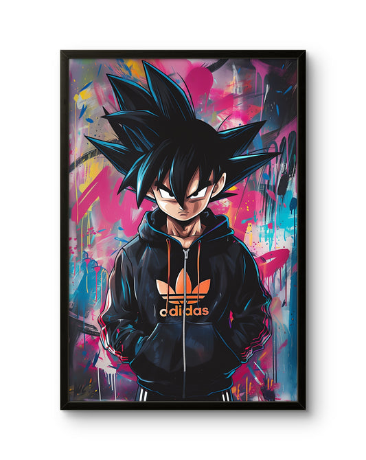 Goku Adidas Graffiti Style