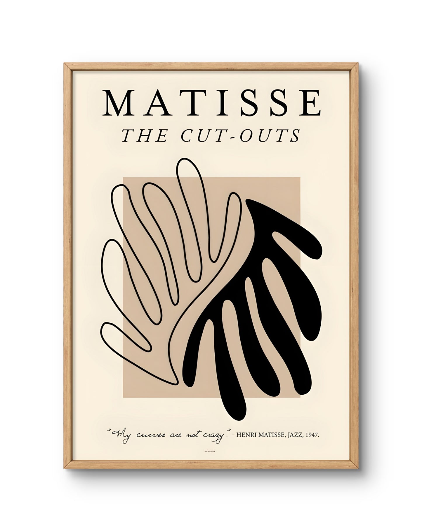 Matisse The Cut-Outs (Abstract Leaves, Line & Solid)