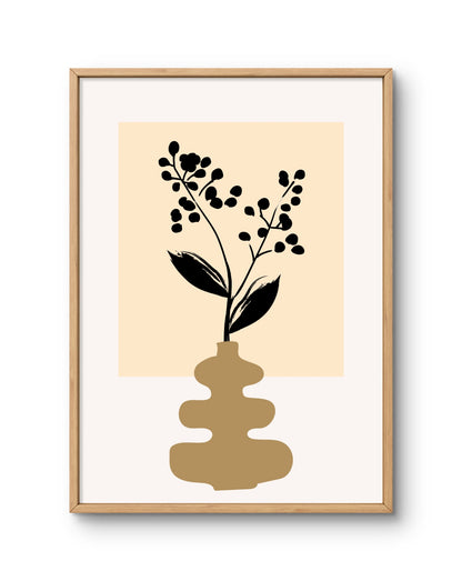 Art Boheme  Botanical Vase Still Life