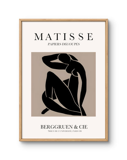 Matisse (Seated Nude Silhouette)