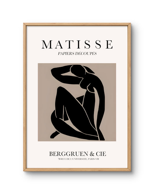 Matisse (Seated Nude Silhouette)