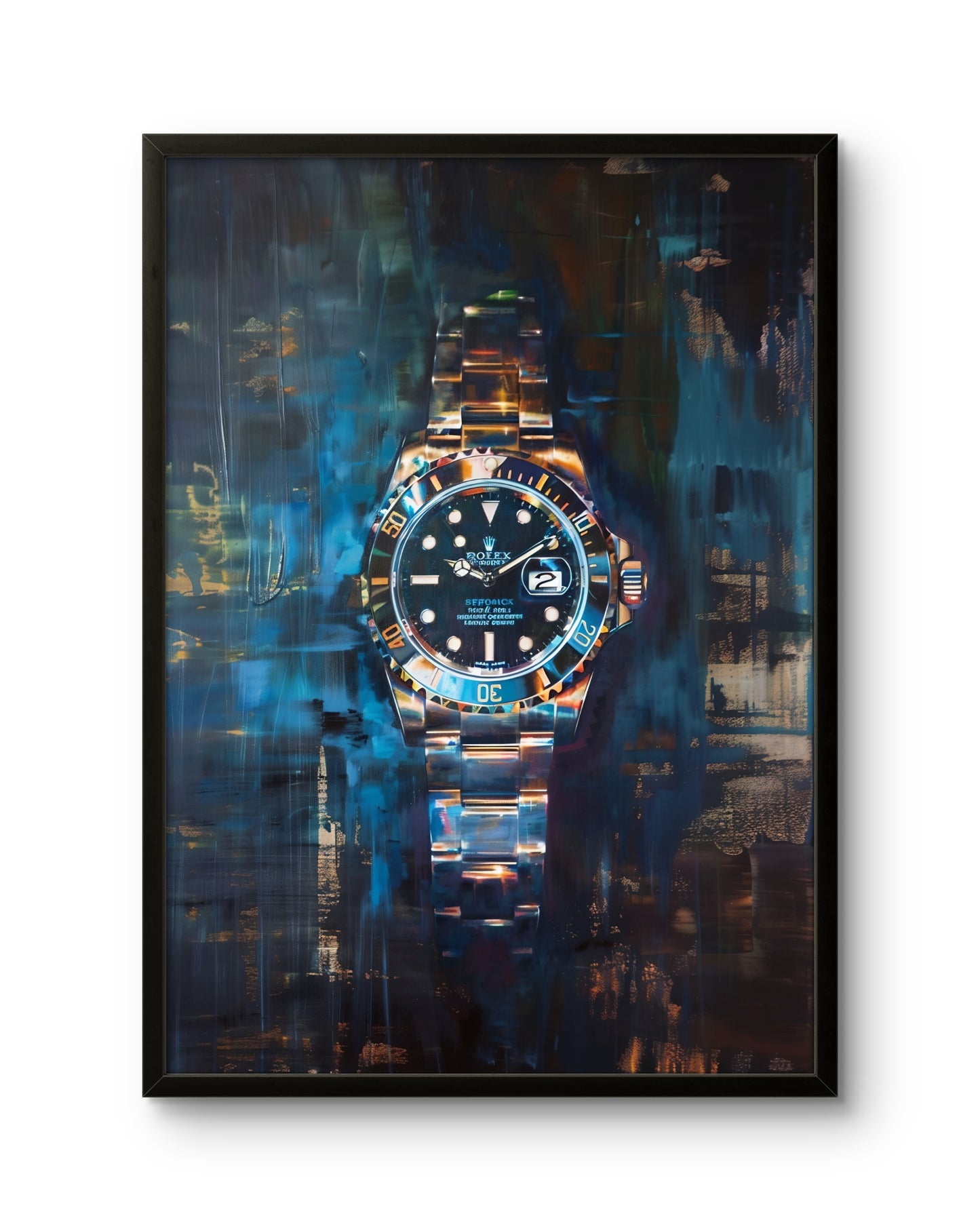 Deep Blue Rolex