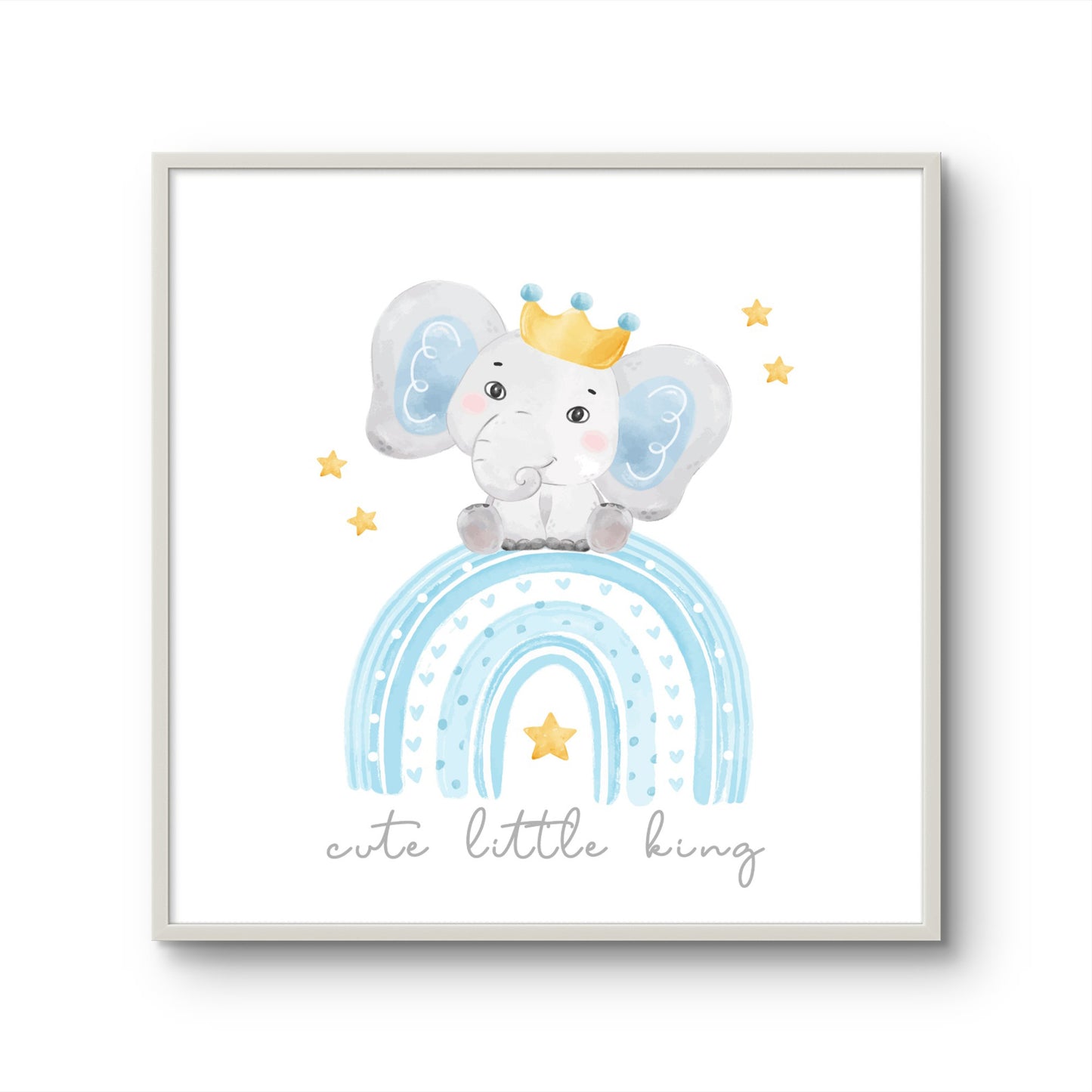 Cute Little King Elephant