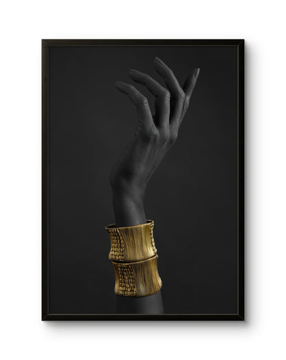 Golden Bracelet Hand