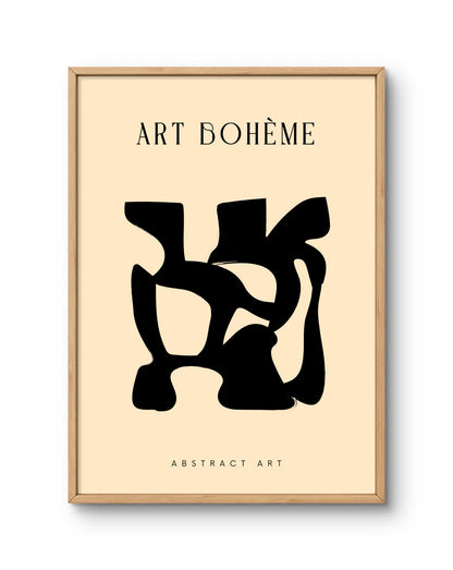 Art Boheme  Abstract Form Study