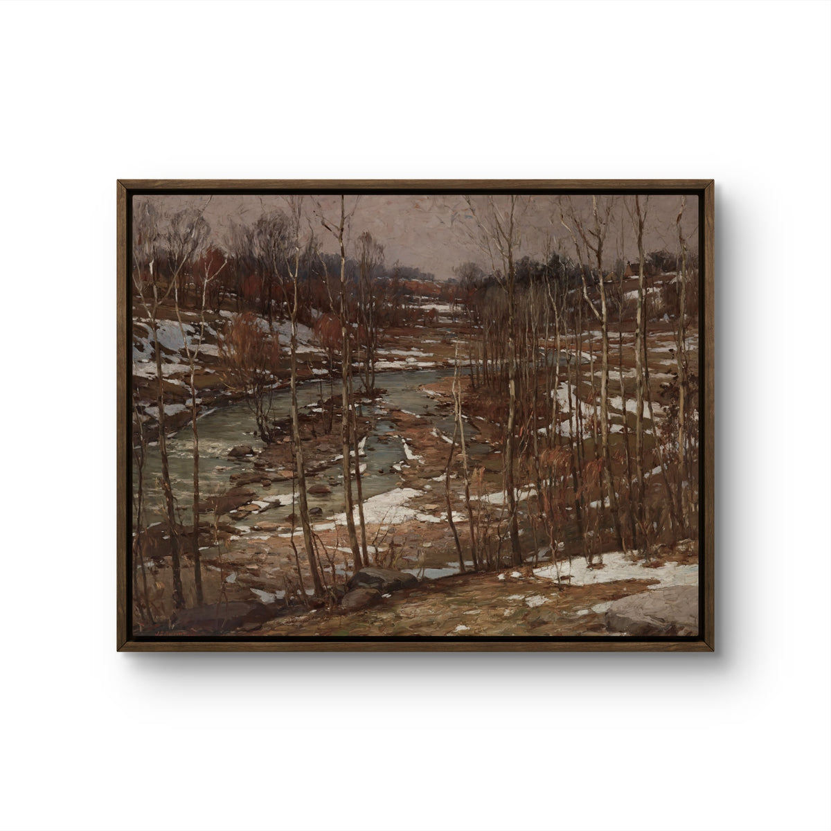 Winter’s Quiet Stream