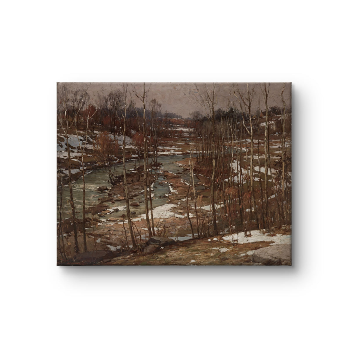 Winter’s Quiet Stream