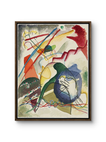 Painting with White Border