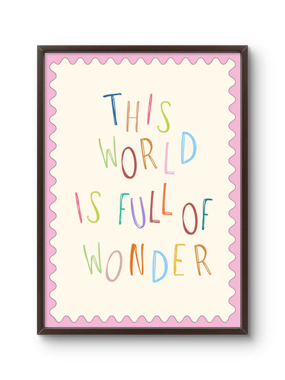 Full of Wonder
