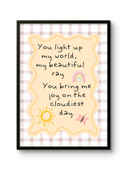You Light Up My World II