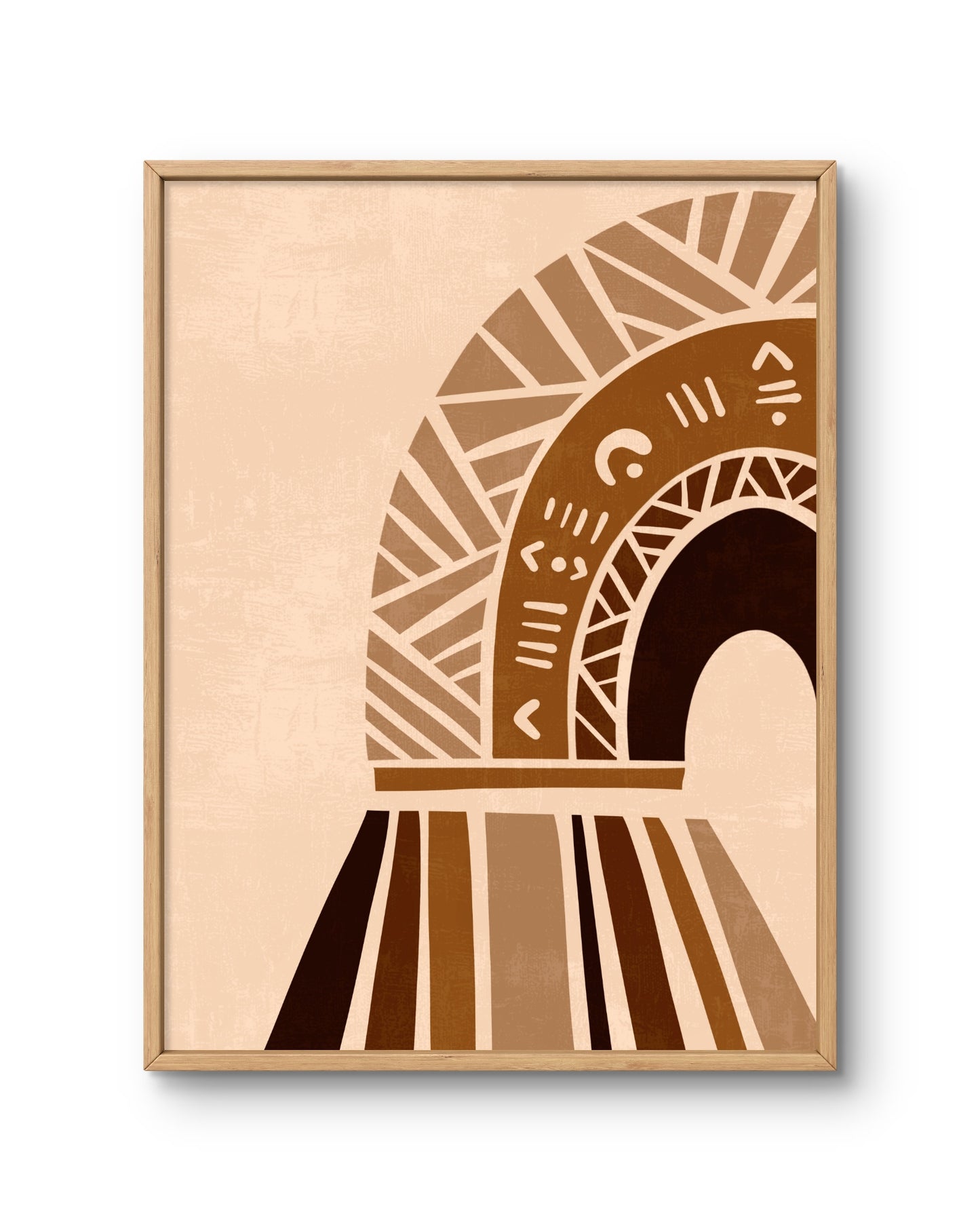 Boho Tribal Arch Pattern
