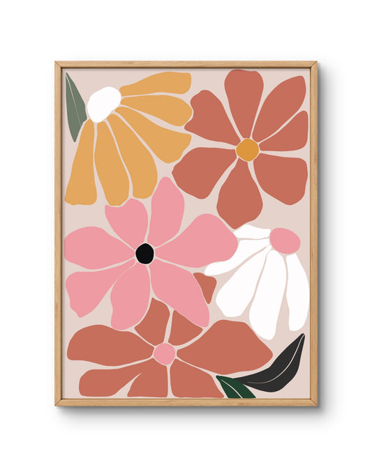 Botanical Patchwork Blooms