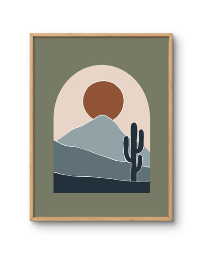 Arch Desert Cactus