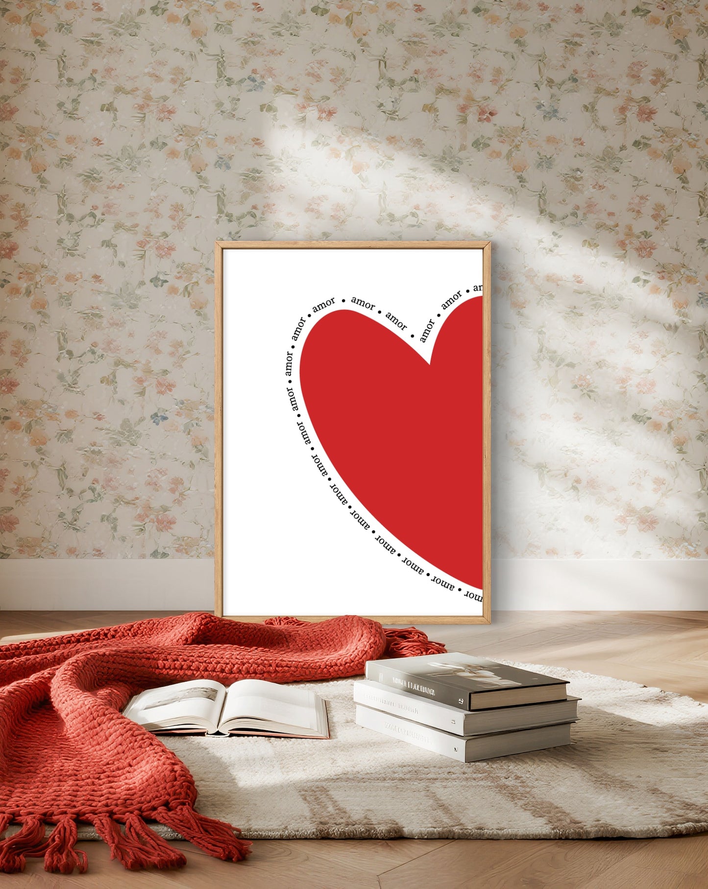 Amor Heart Outline