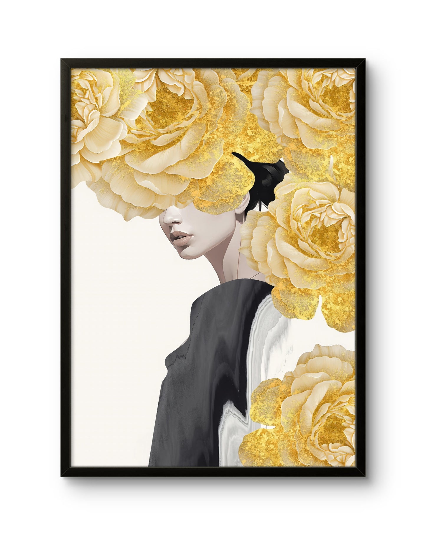 Golden Bloom Muse