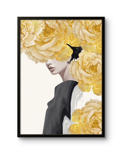 Golden Bloom Muse