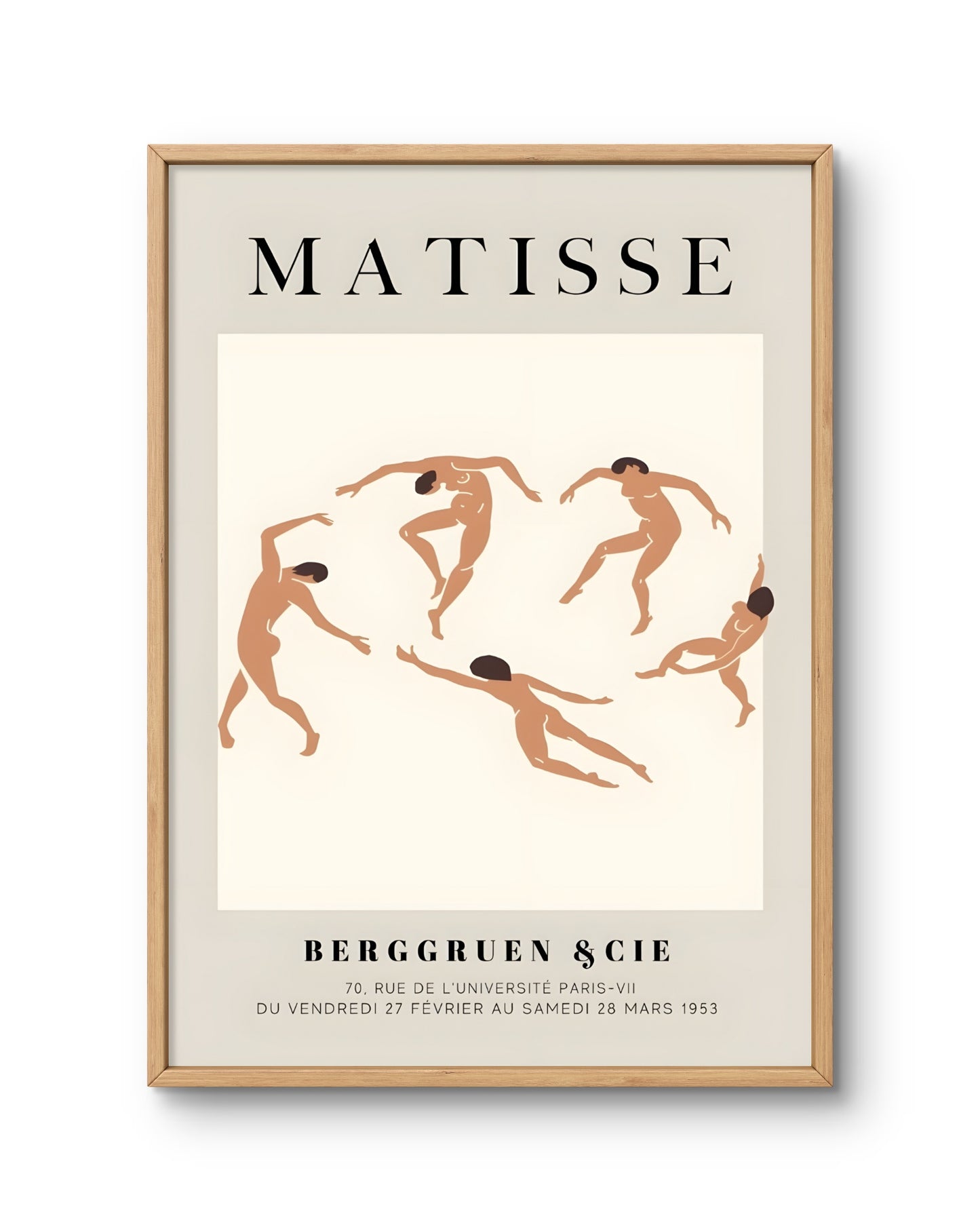MatisseThe Dance (1953 Exhibition Poster)