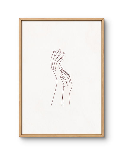 Line Art Hands