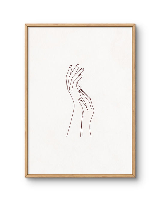 Line Art Hands