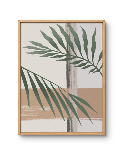 Soft Palm Brush Minimal Botanical