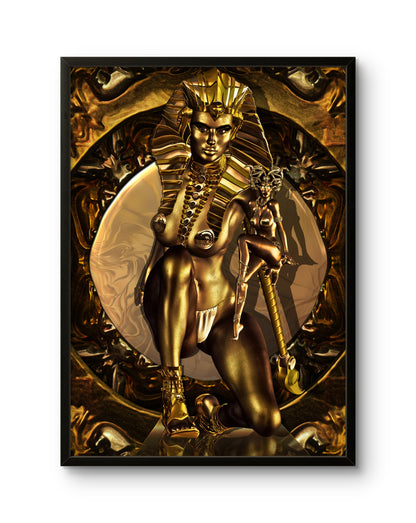 Golden Pharaoh Goddess